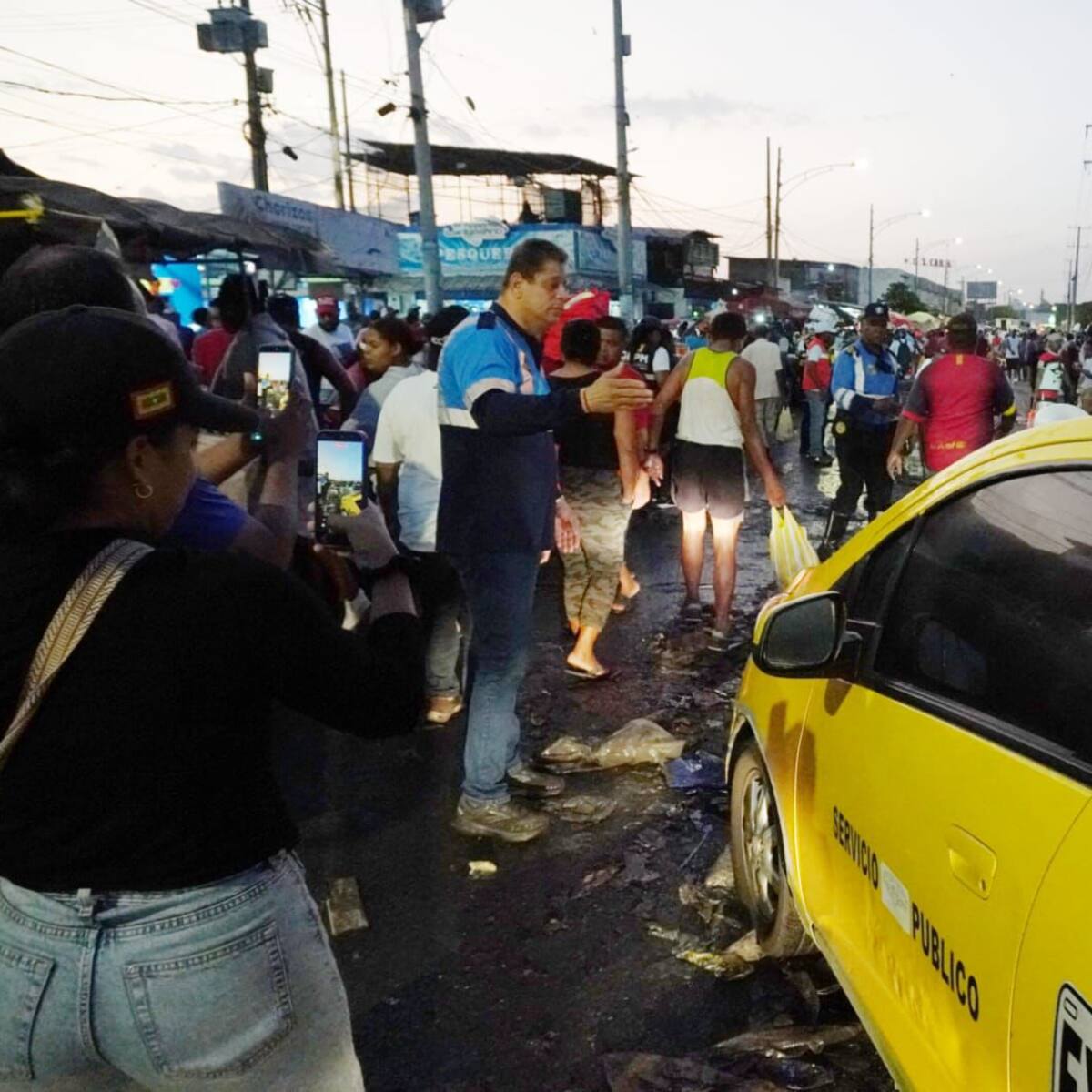 DATT hace presencia en la Avenida del Lago para garantizar movilidad en la zona