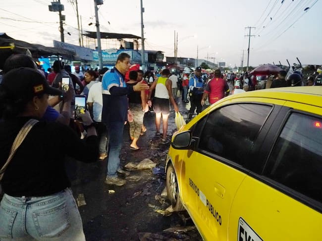 DATT hace presencia en la Avenida del Lago para garantizar movilidad en la zona