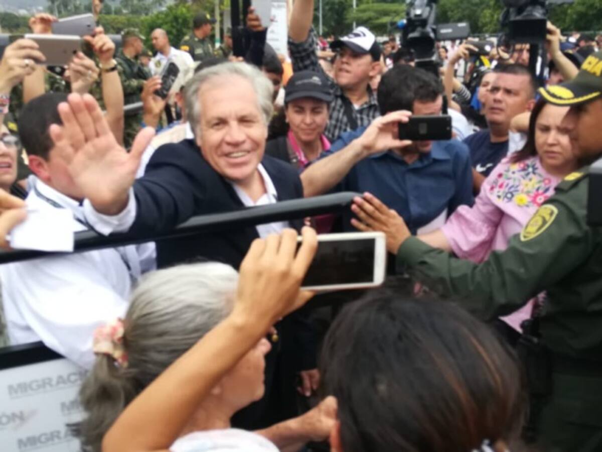 Almagro pide no descartar opción militar frente a crisis en Venezuela