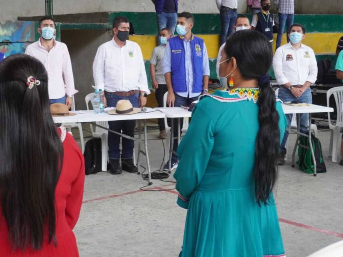 Autoridades de Risaralda reforzarán diálogos sobre vacunación con indígenas