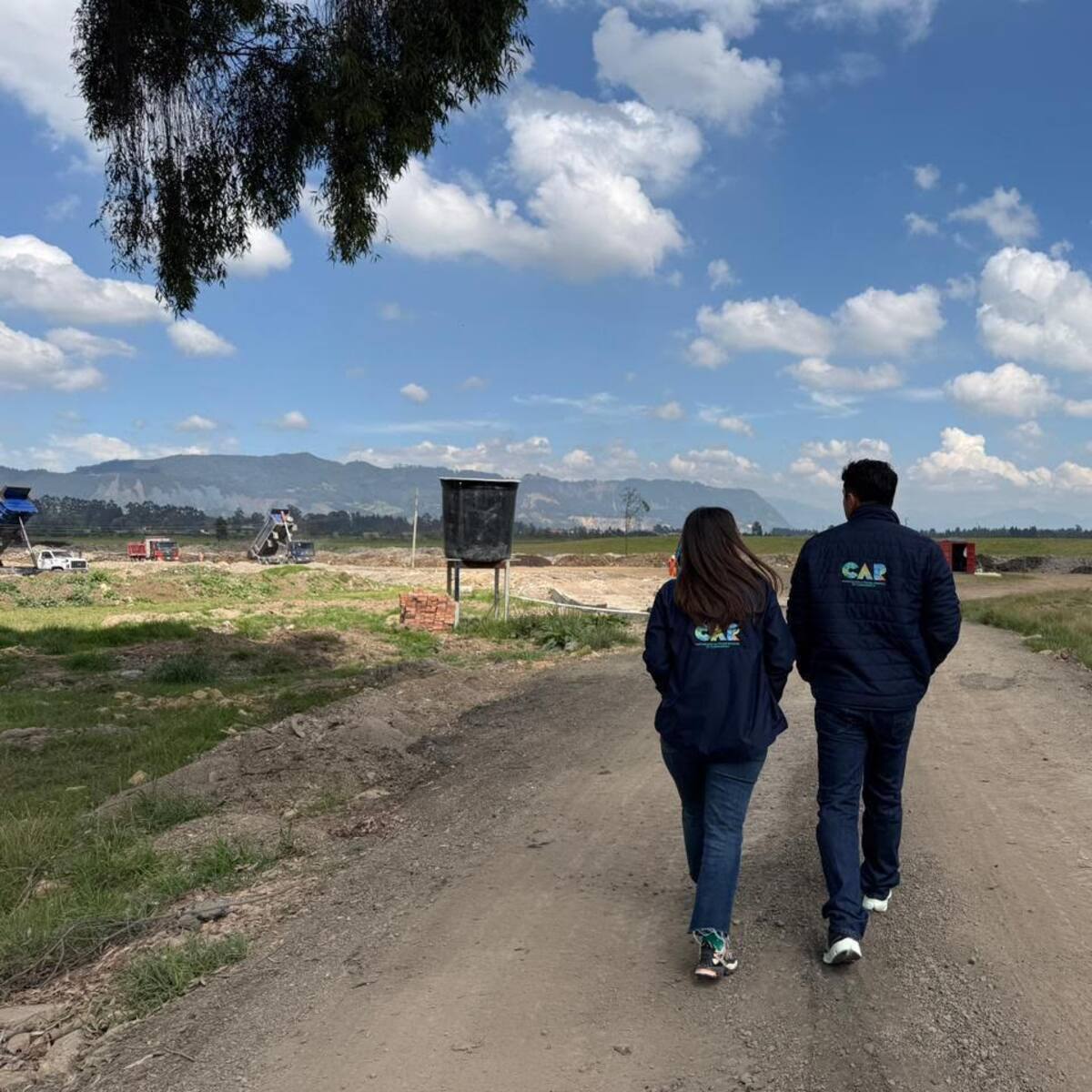 CAR suspende actividades de disposición de escombros en Chía por afectación al suelo