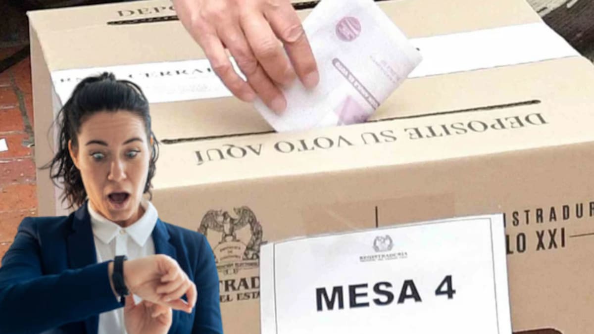A qué hora cierran las urnas hoy 31 de mayo en Colombia: Hora exacta, según Registraduría