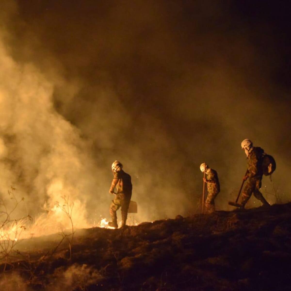 32 municipios del Huila en alerta roja por incendios forestales: IDEAM