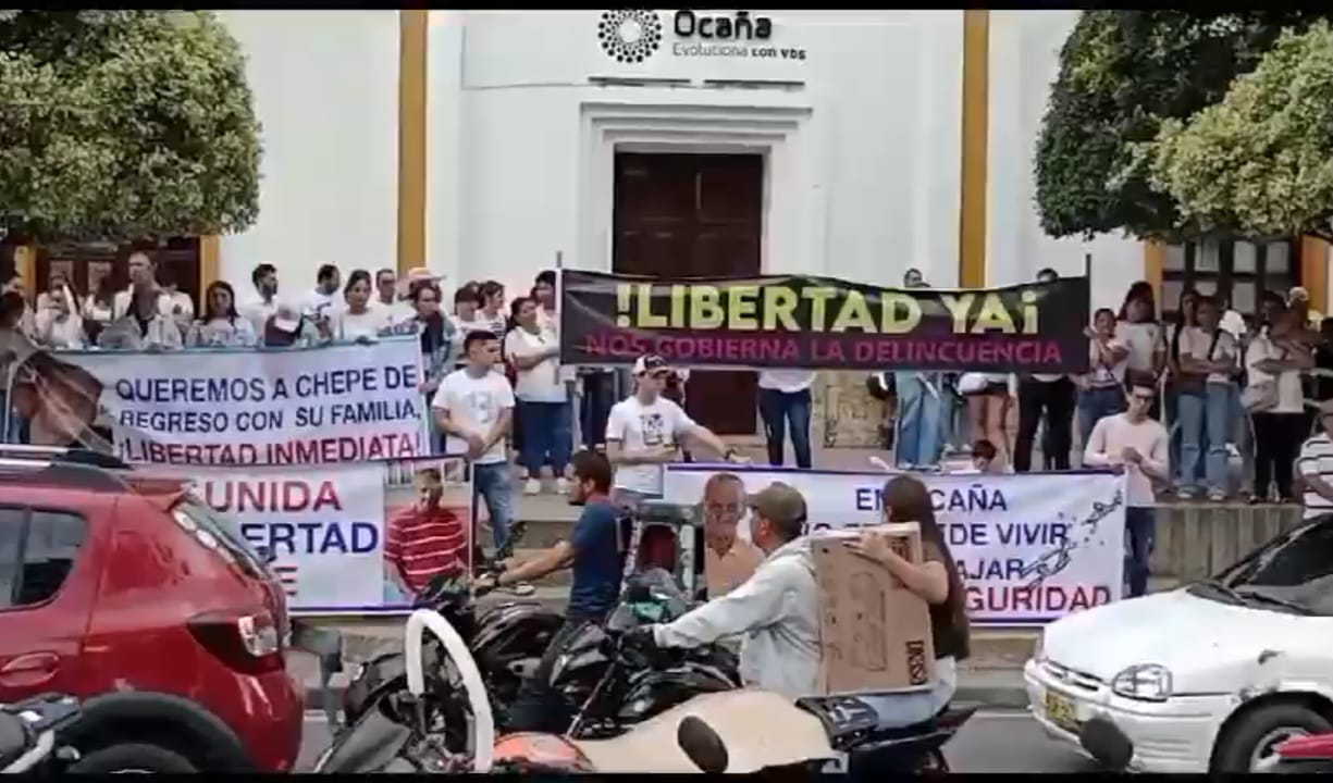 En Ocaña exigen la liberación de comerciantes secuestrados.Ola de violencia no para en ese municipio
