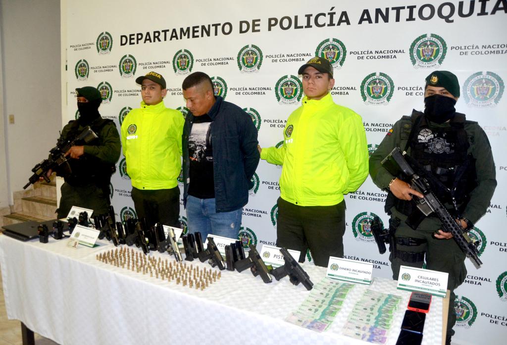 Alias Marcos-foto policía Antioquia