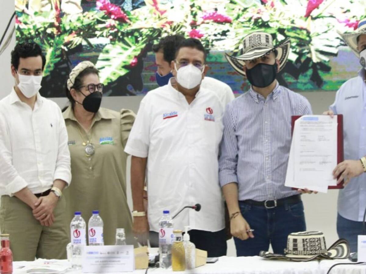 Listo el convenio para la construcción del acueducto de San Antero