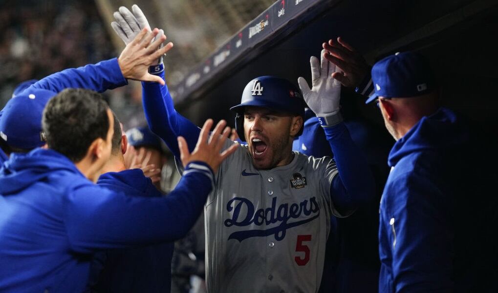 Freddie Freeman de Los Angeles Dodgers / Getty Images
