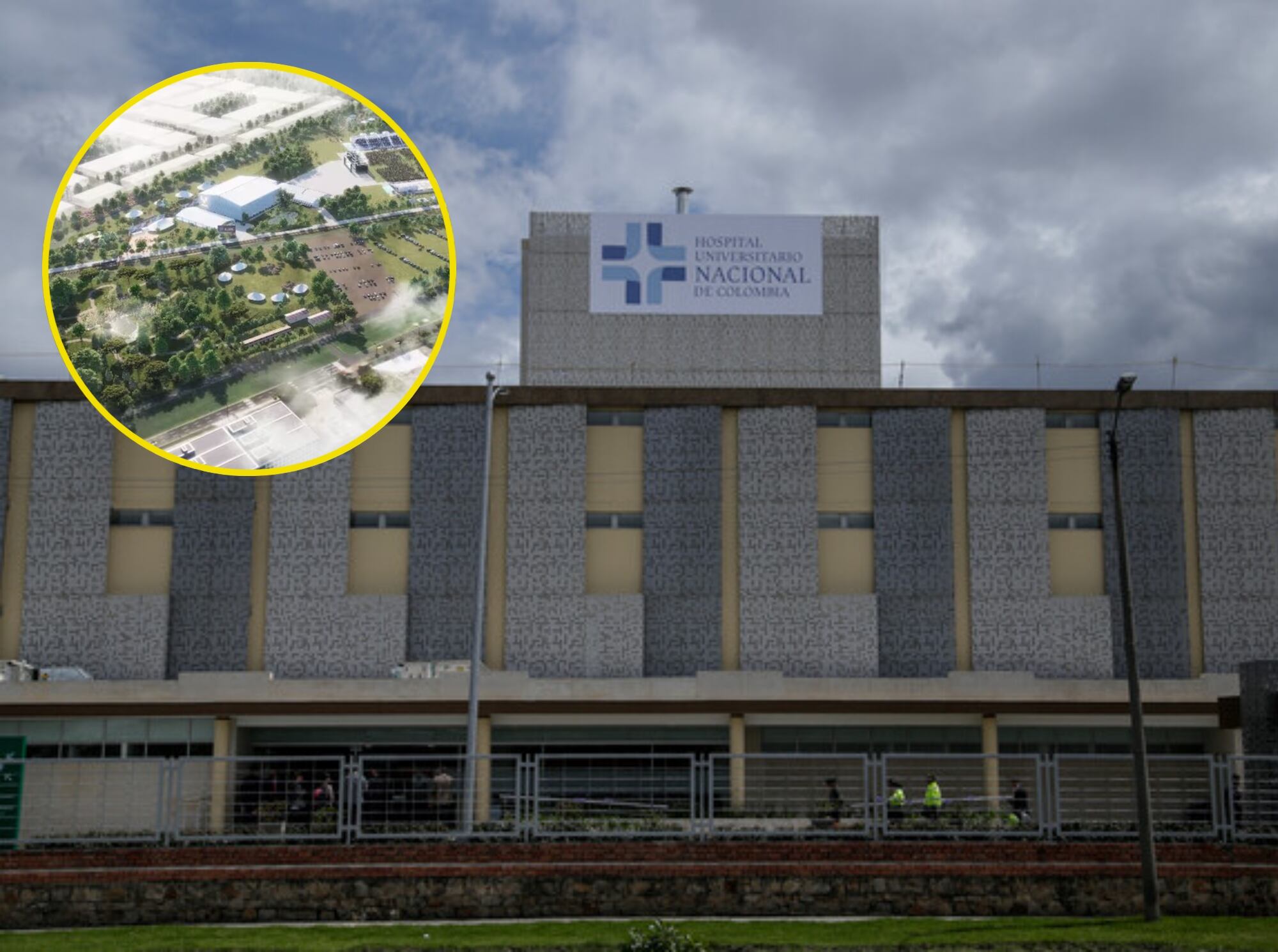 Hospital Universitario Nacional y Vive Claro. Foto: Colprensa