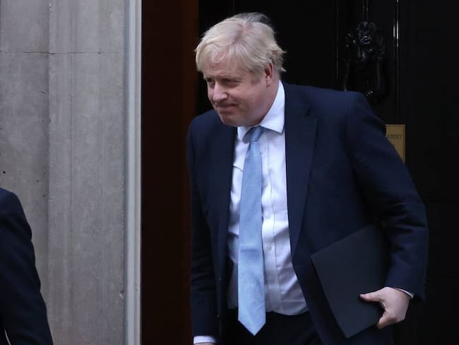 Boris Johnson se dirige al Parlamento a responder