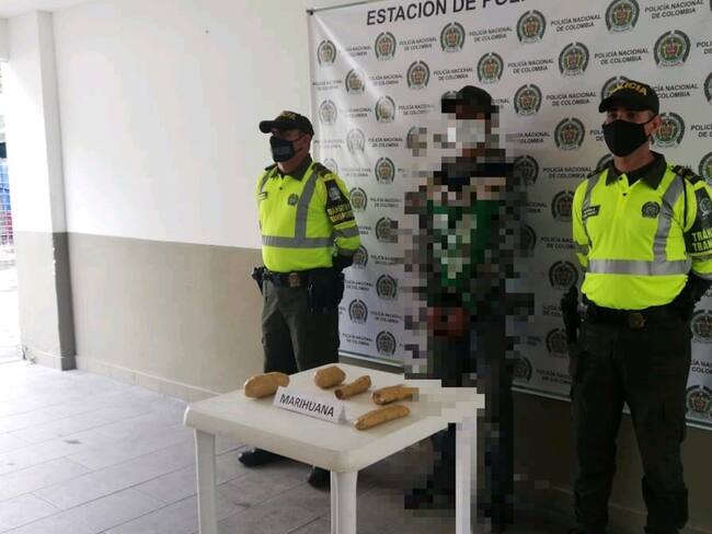 Capturan a venezolano con más de 3 mil dosis de droga