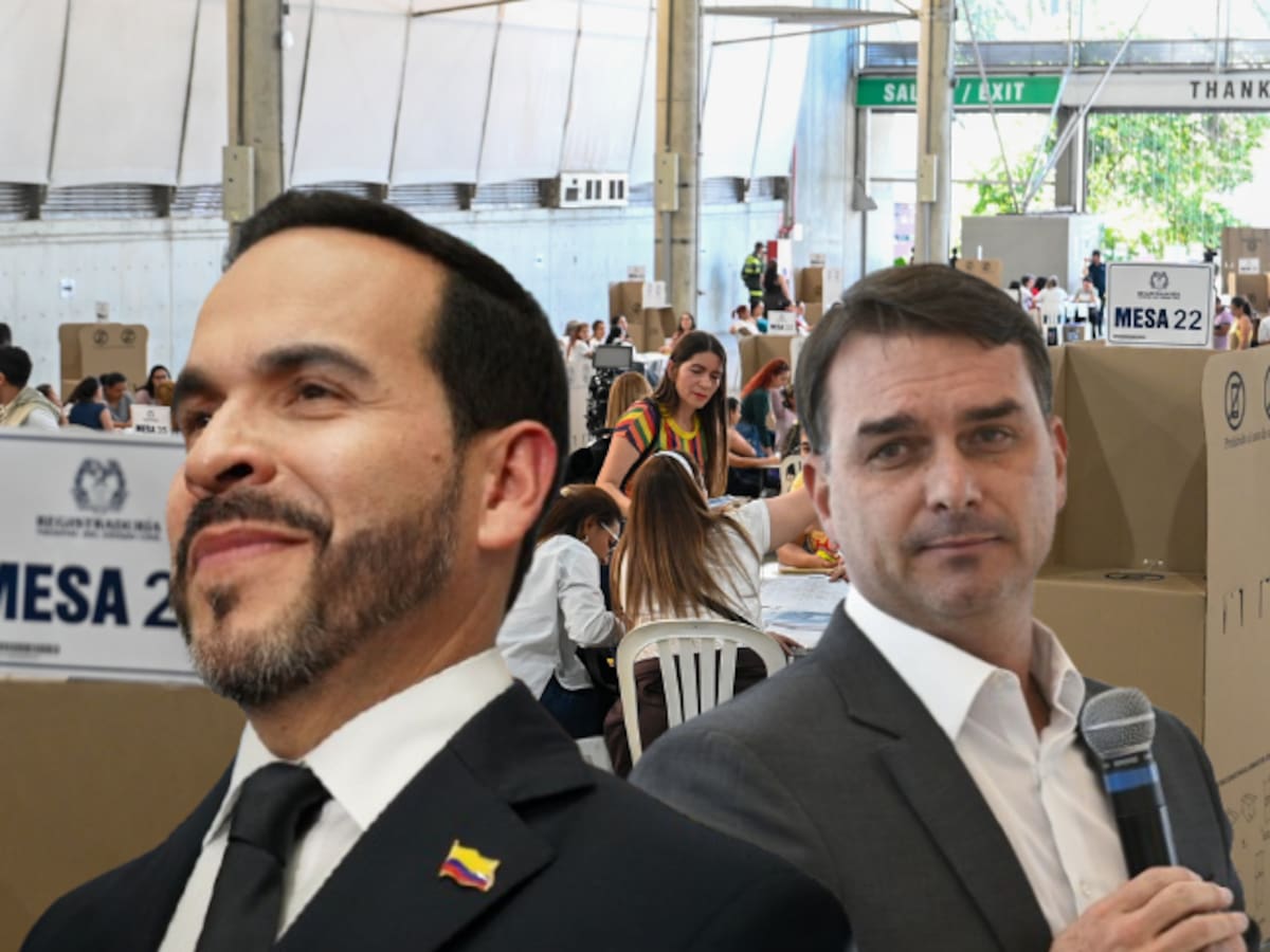 Flávio Bolsonaro felicita a De la Espriella y le desea “éxito” para la segunda vuelta