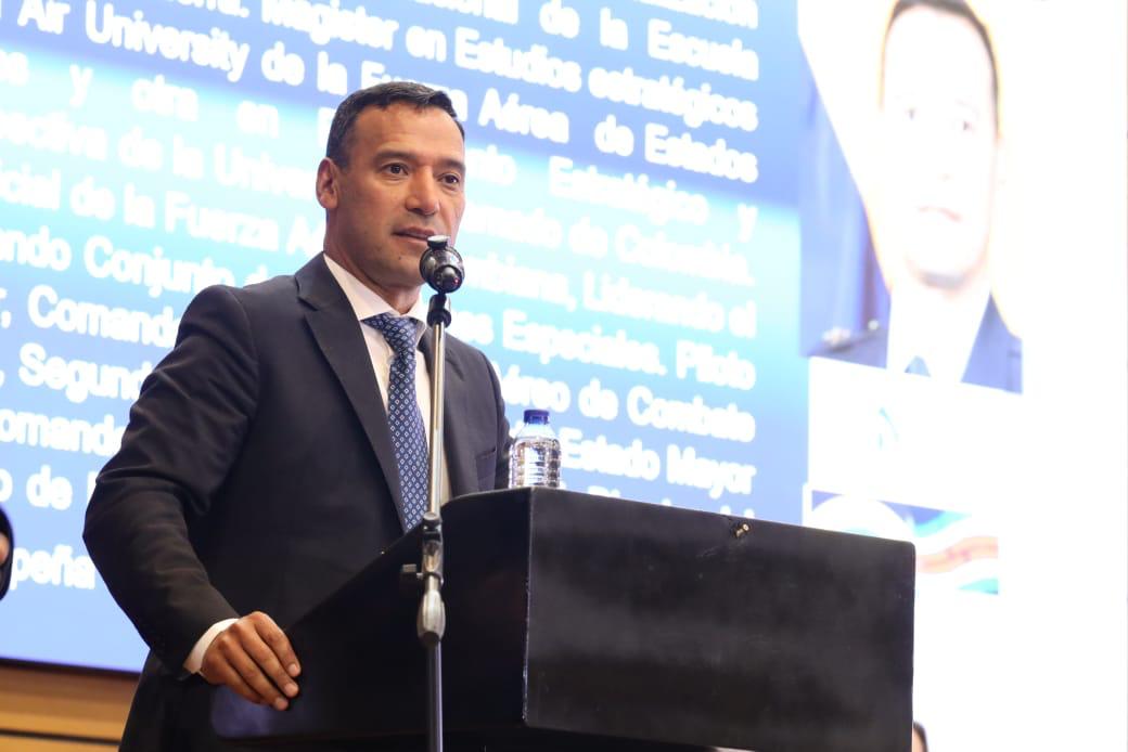 El ministro de Defensa Nacional, Pedro Arnulfo Sánchez Suárez, hizo parte del XVIII Pre-Congreso Boyacense de Derecho Procesal que se desarrolló en Tunja / Foto: Suministrada.