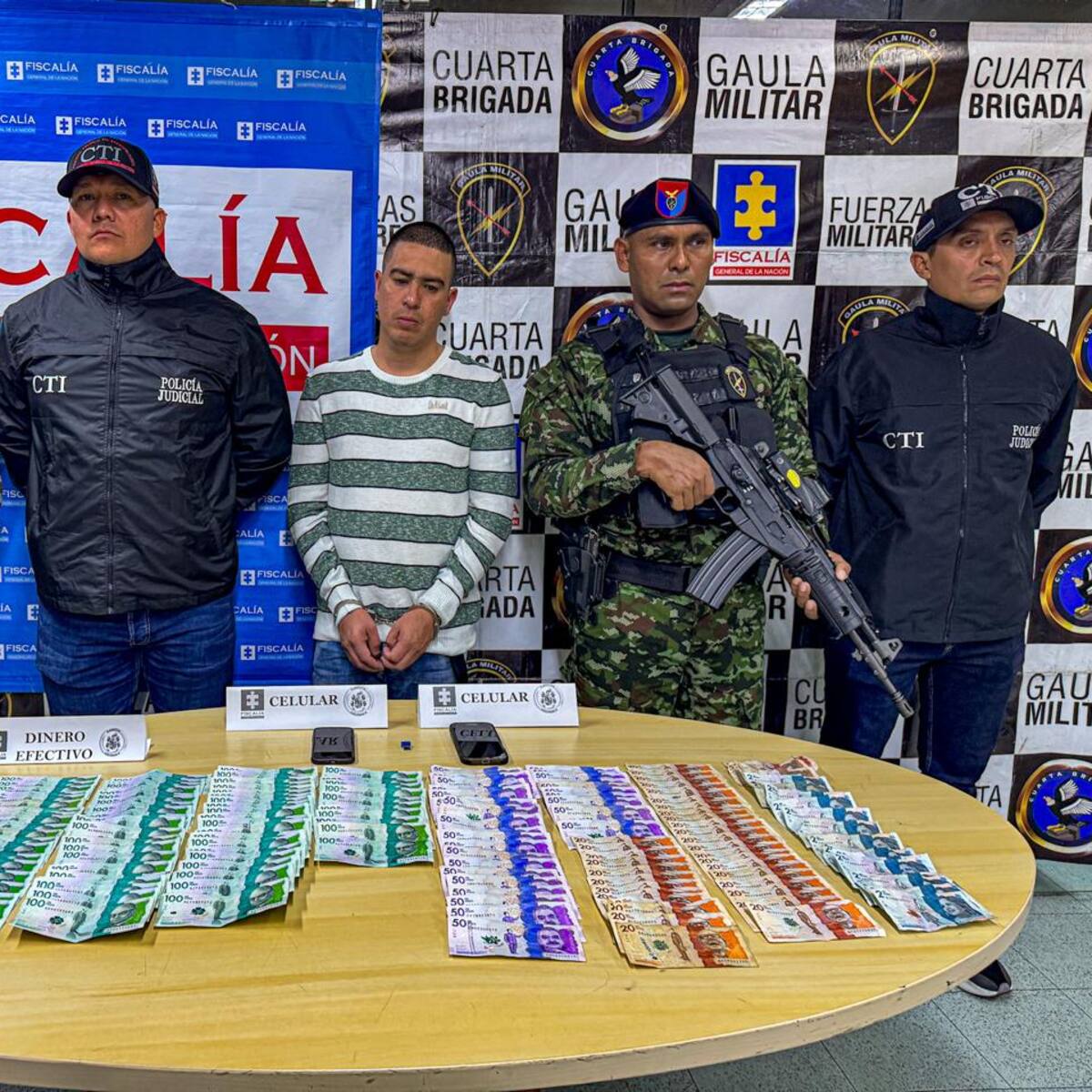 Quedó en libertad presunto testaferro de disidencias del frente 36 capturado en Medellín