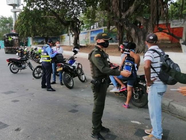 Por violación de medidas sanitarias, van 213 judicializaciones en Cartagena