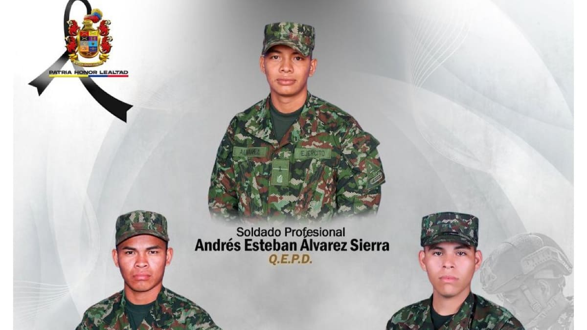 Tres soldados profesionales asesinados en zona rural de Ipiales