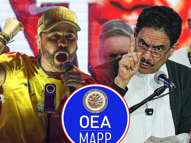 La Misión de la OEA de Apoyo al Proceso de Paz en Colombia insistió en seguir apostándole a la paz en la siguiente jornada de votaciones presidenciales en el país.
(Foto: Caracol Radio / Getty / Cortesía)