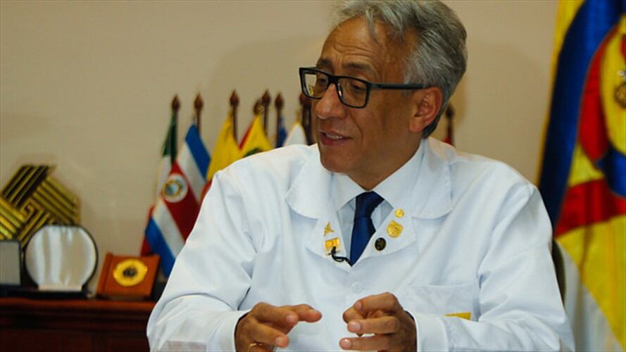 Director del Instituto de Medicina Legal, Carlos Valdés. Foto: Colprensa