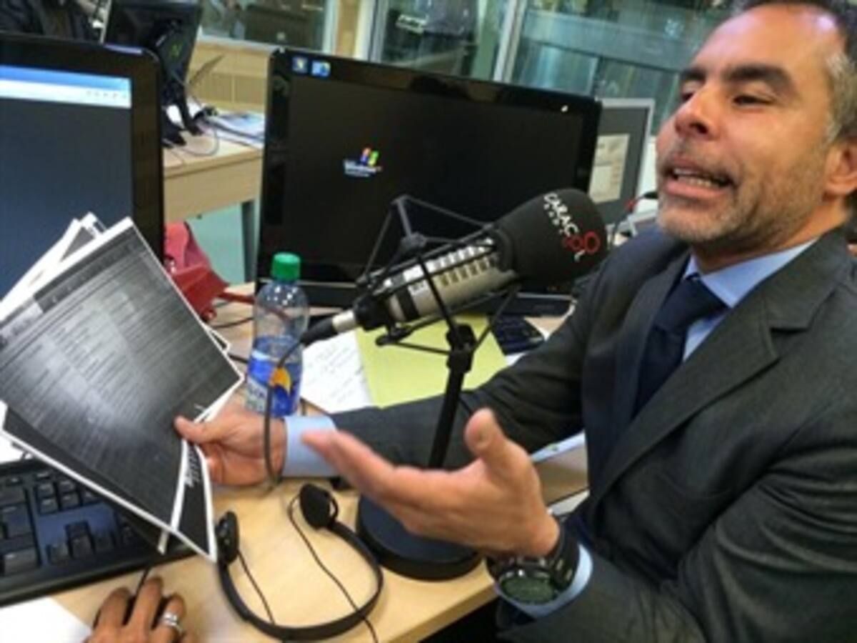Senador Benedetti presenta presunto diario del hacker