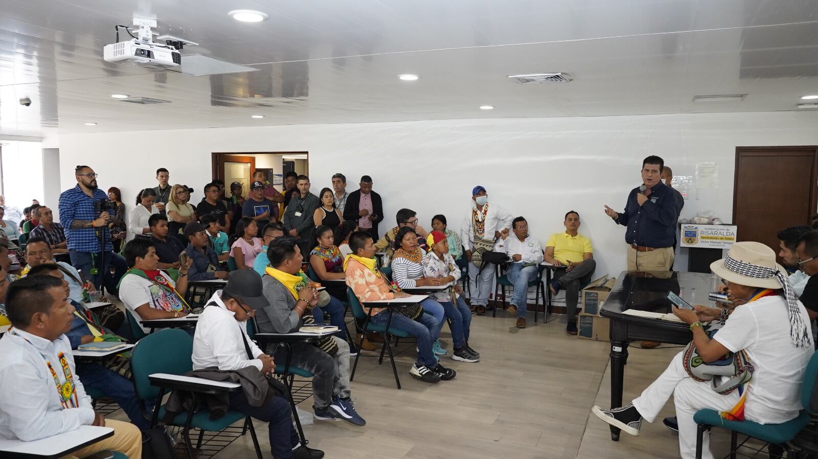 Comunidades indígenas de Risaralda y Gobierno Nacional llegaron a nuevos acuerdos - Gobernación de Risaralda.