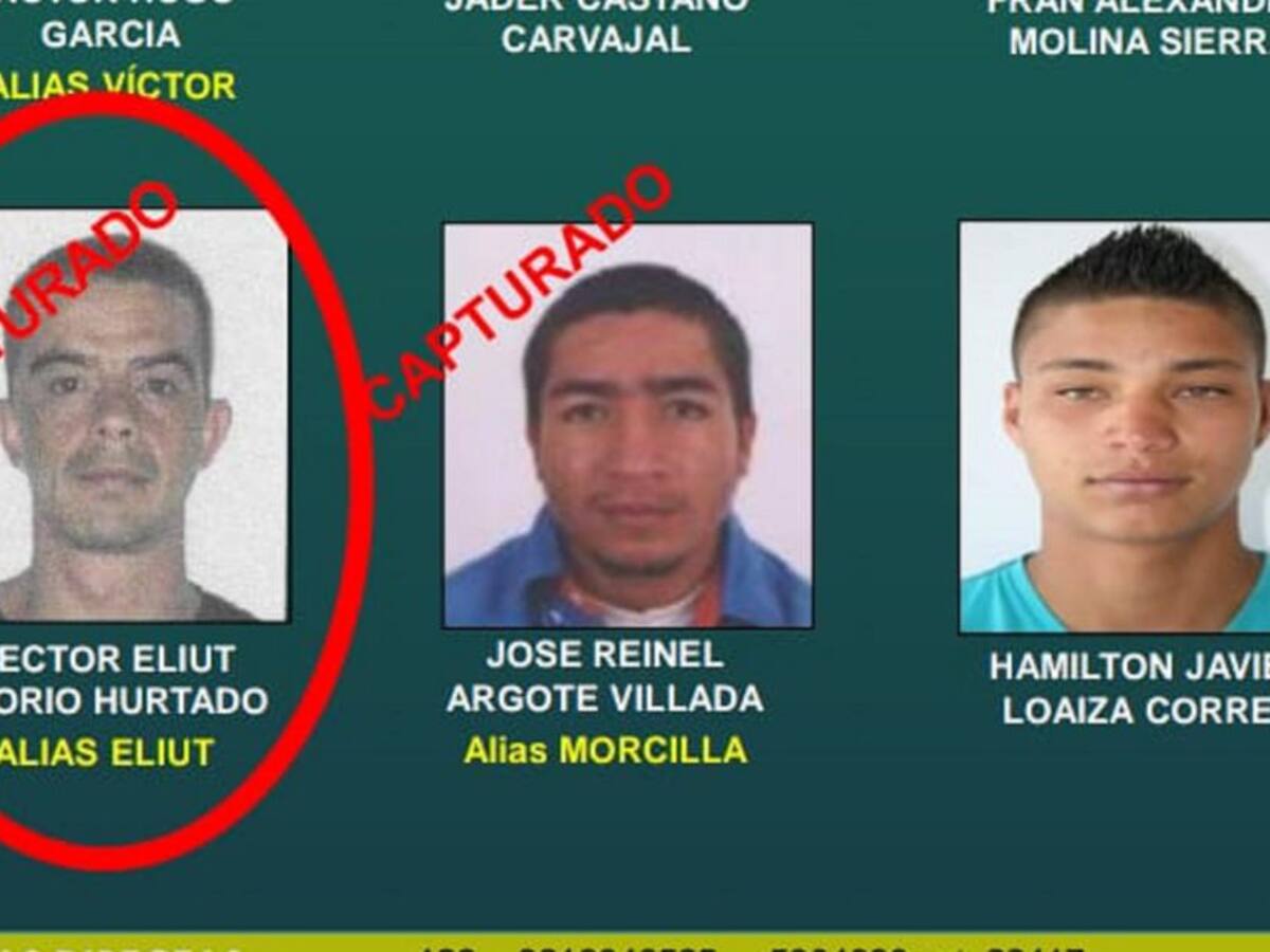Capturan a uno de los más buscados de Antioquia cuando iba en el Metro