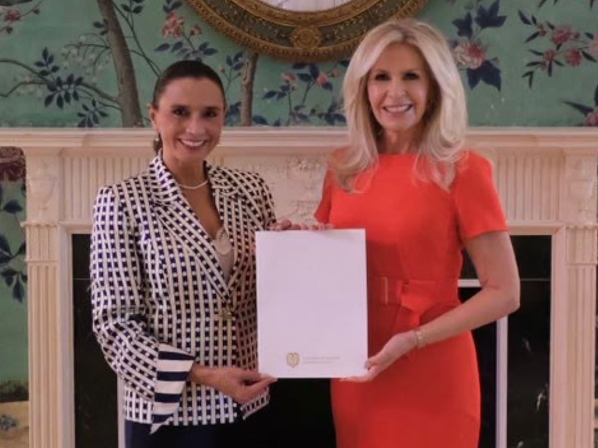 María Consuelo Araújo asume como embajadora colombiana en Estados Unidos