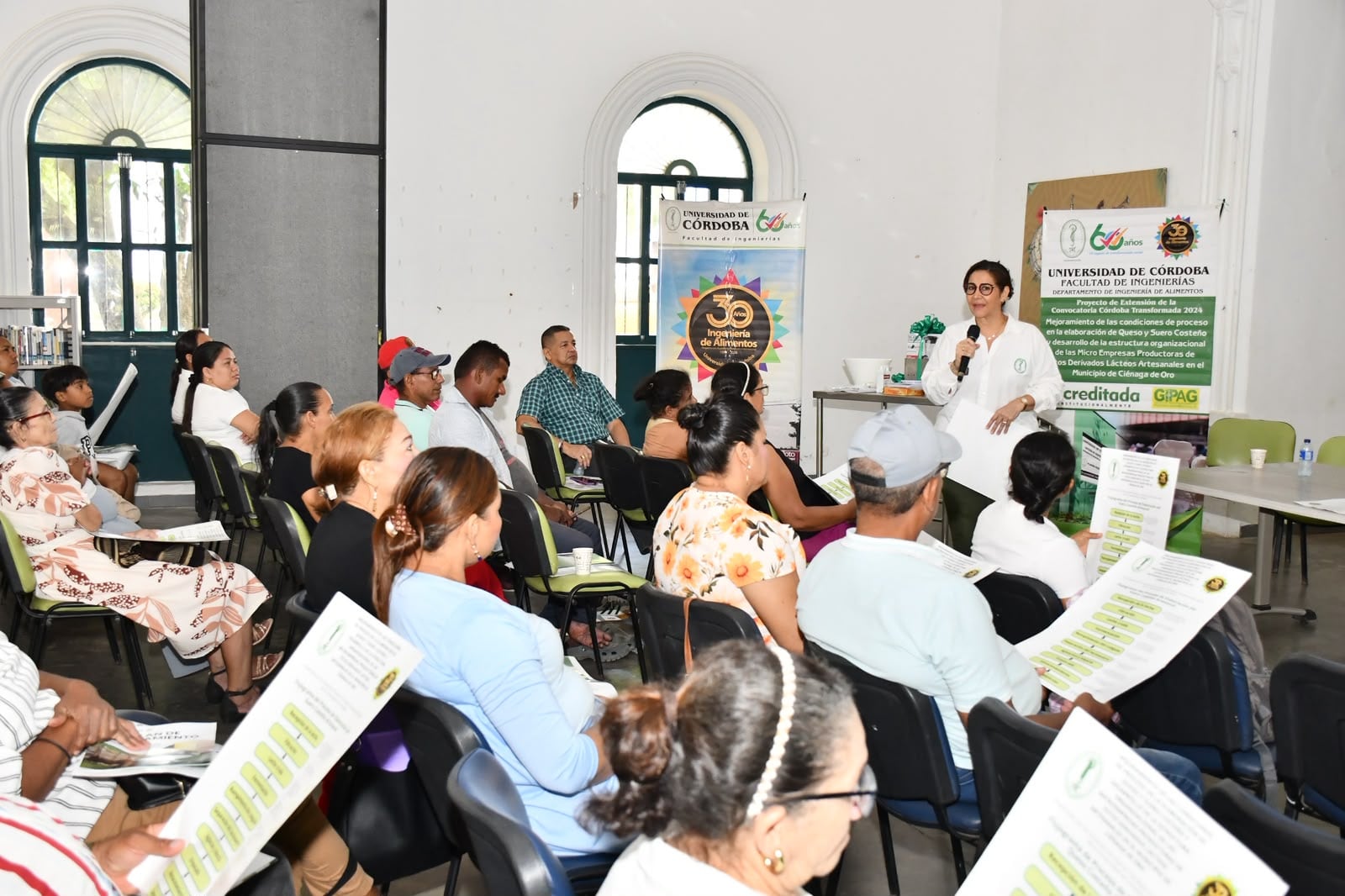 Un grupo de académicos crea guía sanitaria para productores de queso y suero en Córdoba. Foto: prensa Unicor.