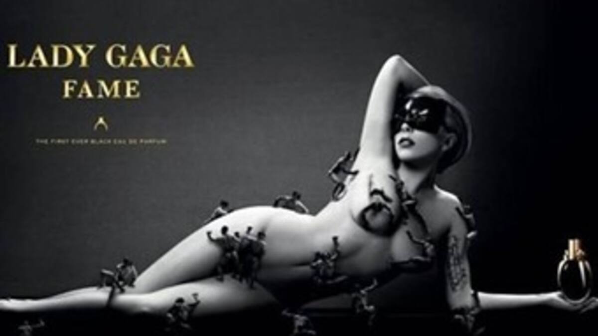 Lady Gaga se desnuda para presentar Fame, su primer perfume