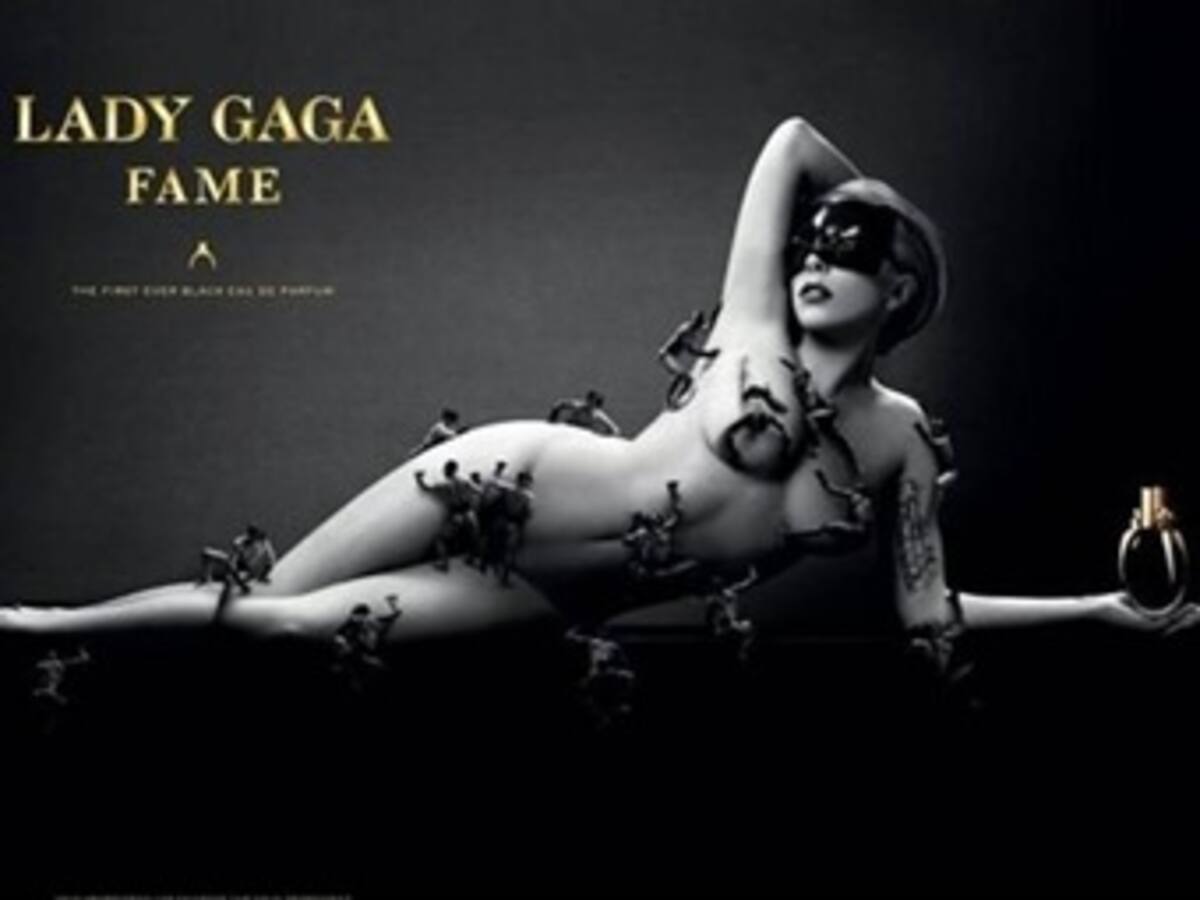Lady Gaga se desnuda para presentar Fame, su primer perfume