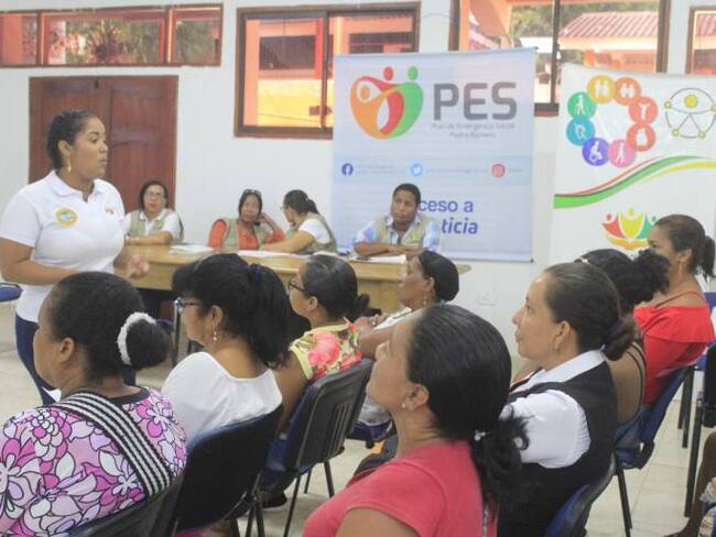 Madres Cuidadoras fueron atendidas por el PES de la alcaldía de Cartagena