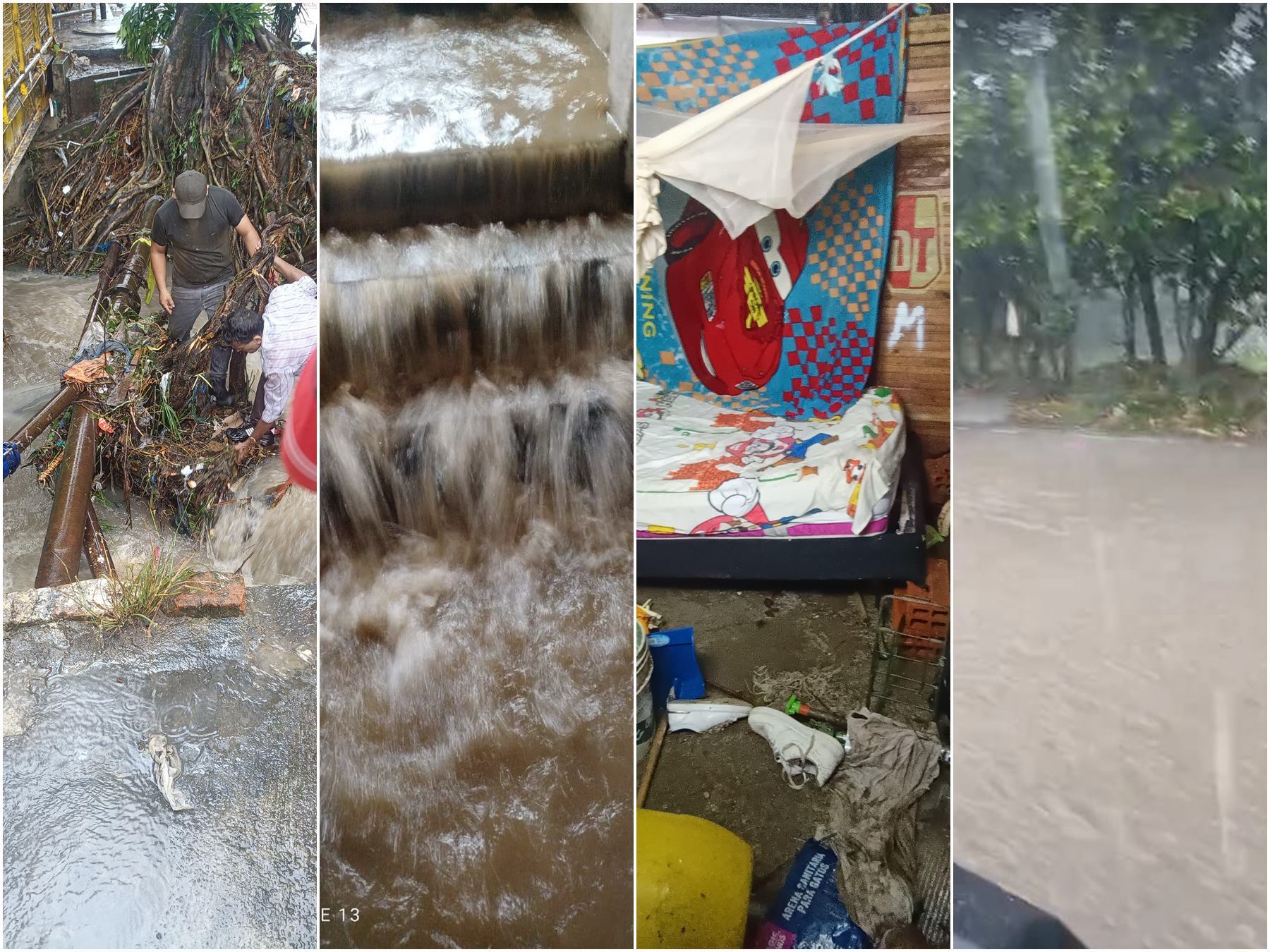 Lluvias en Ibagué