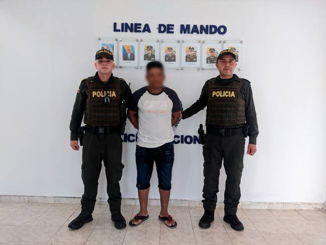 Captura en Puerto Leguízamo. Cortesía.