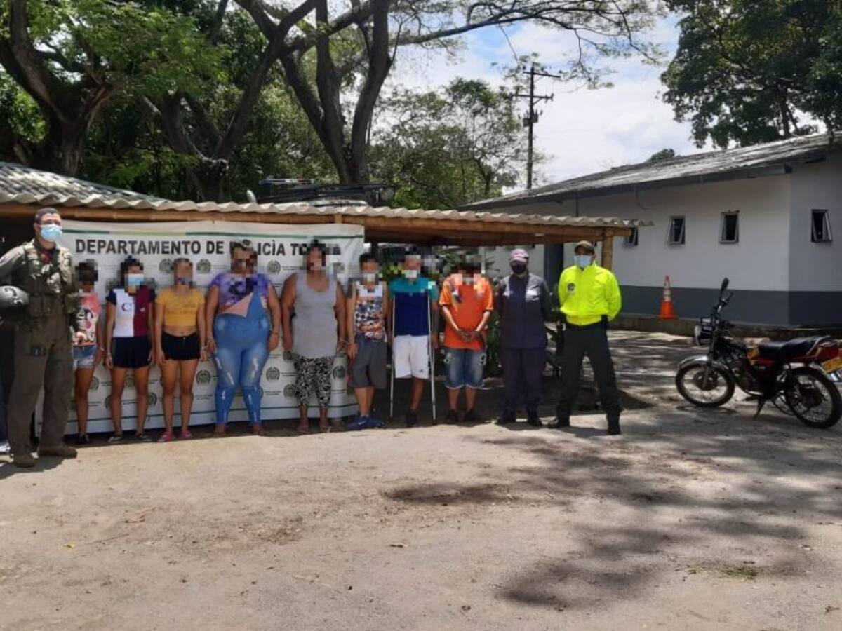 Golpe al microtráfico en el norte del Tolima