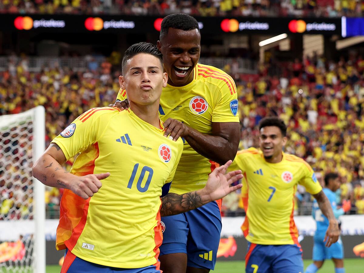 Video: Espectacular banderazo de los hinchas para la Selección Colombia en Charlotte
