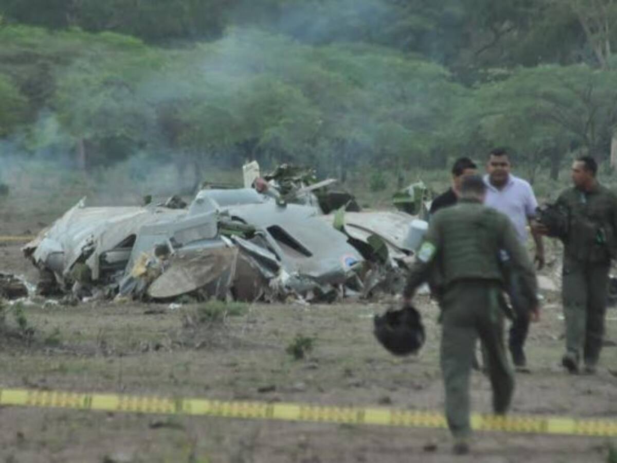 Finalizó necropsia de los 11 militares que murieron en accidente aéreo