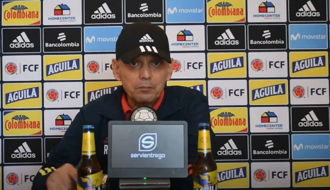 Reinaldo Rueda, director técnico de la Selección Colombia.