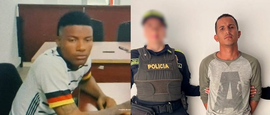 Willer Dandy Díaz Anaya y Yordy Arley Oquendo Parra, judicializados. // Fiscalía