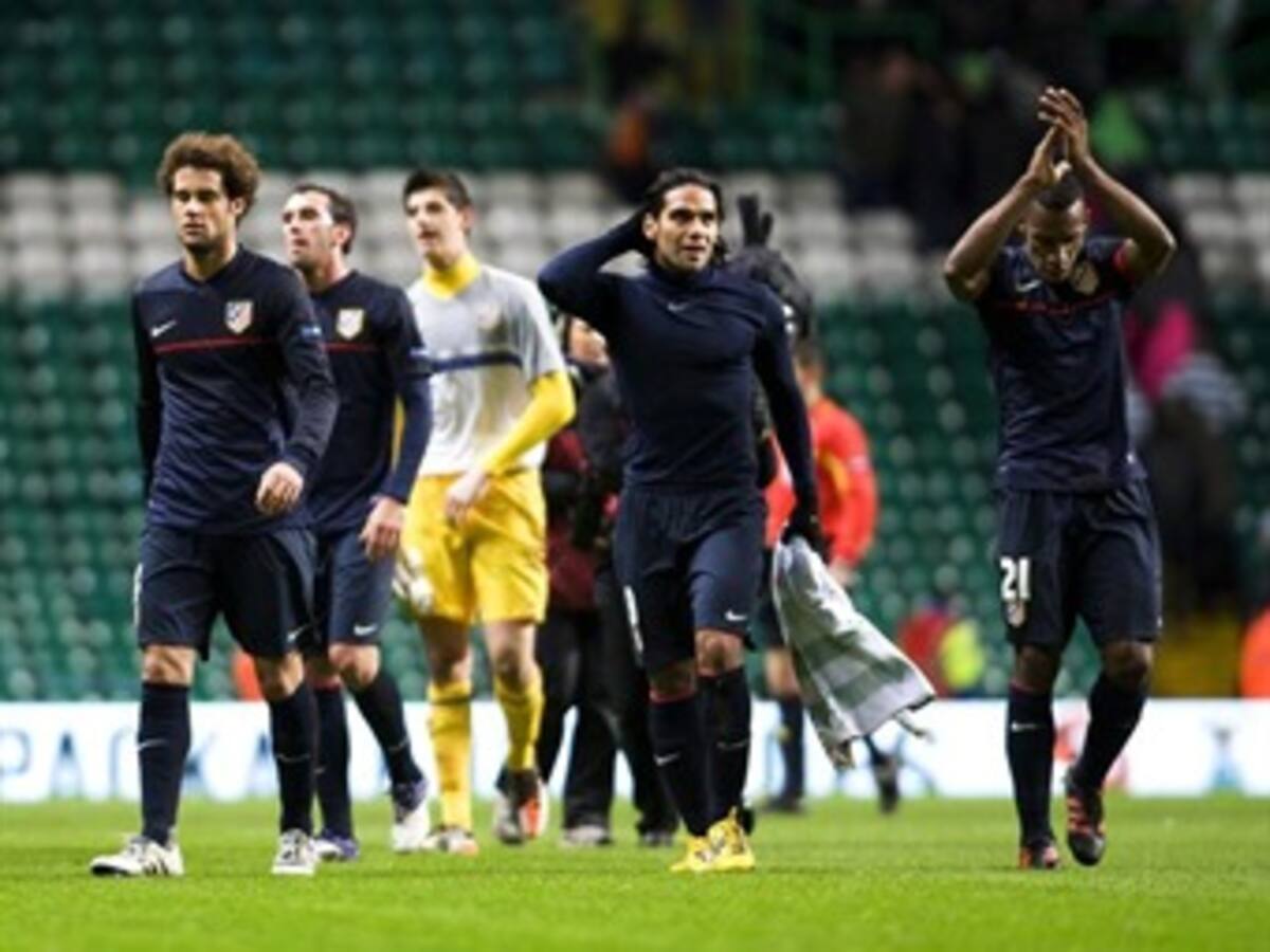 Falcao: 'En el Atlético necesitábamos esta victoria ante Celtic'