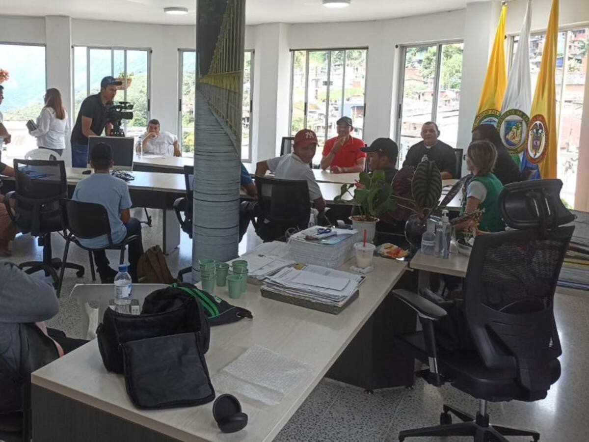 AGC entregó un menor secuestrado durante un enfrentamiento