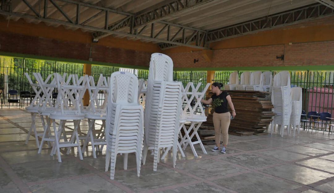 La Secretaría del Interior y Apoyo Logístico buscan evitar que se presenten retrasos en la apertura de los comicios como el pasado mes de marzo