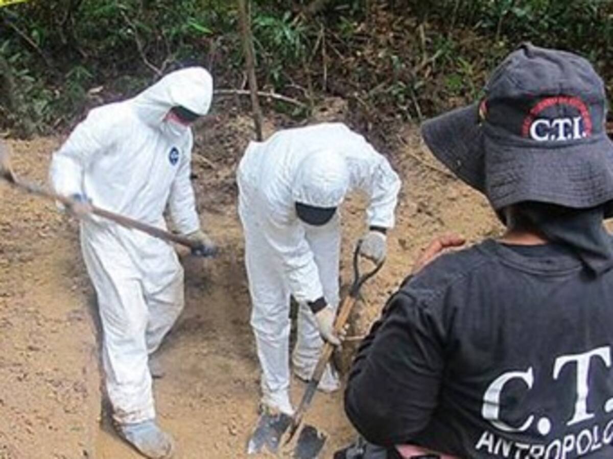 Más de 5.000 cuerpos han sido exhumados en seis años en Colombia