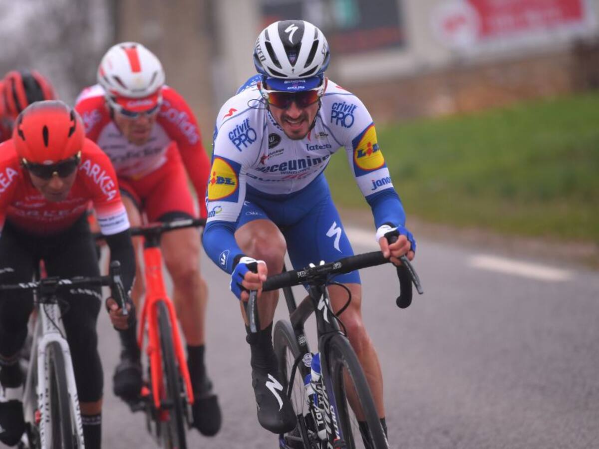 Nairo e Higuita, contra el clima en la primera etapa de la París-Niza
