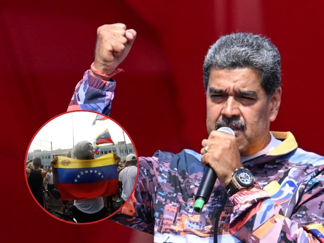 Venezuela - Intento de golpe de Estado // Nicolas Maduro //  JUAN BARRETO via Getty Images //  Personas //  Pedro Rances Matte via Getty Images