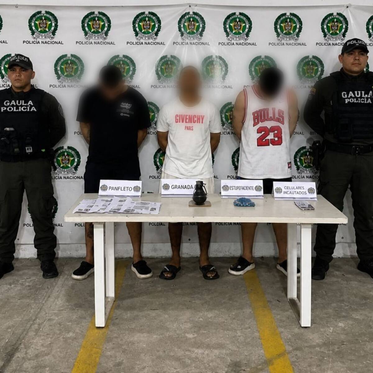En VIDEO: Dos menores aprehendidos y 13 personas más capturadas por extorsión en Barranquilla