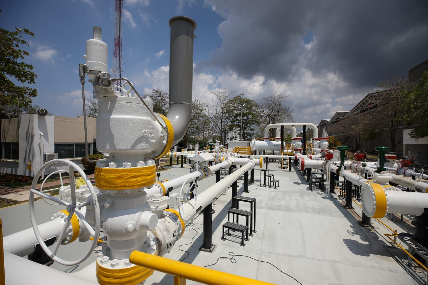 Piloto de producción de hidrógeno verde. Foto: MinMinas