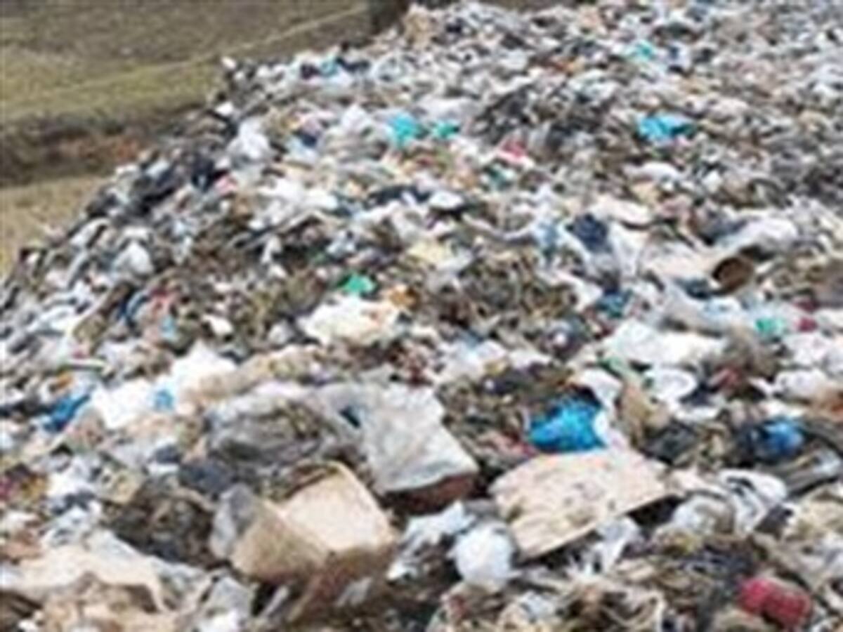Derrumbe en el relleno sanitario Doña Juana