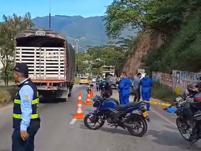 Secretario de Tránsito y Transporte de Girón, Juan José Gómez.