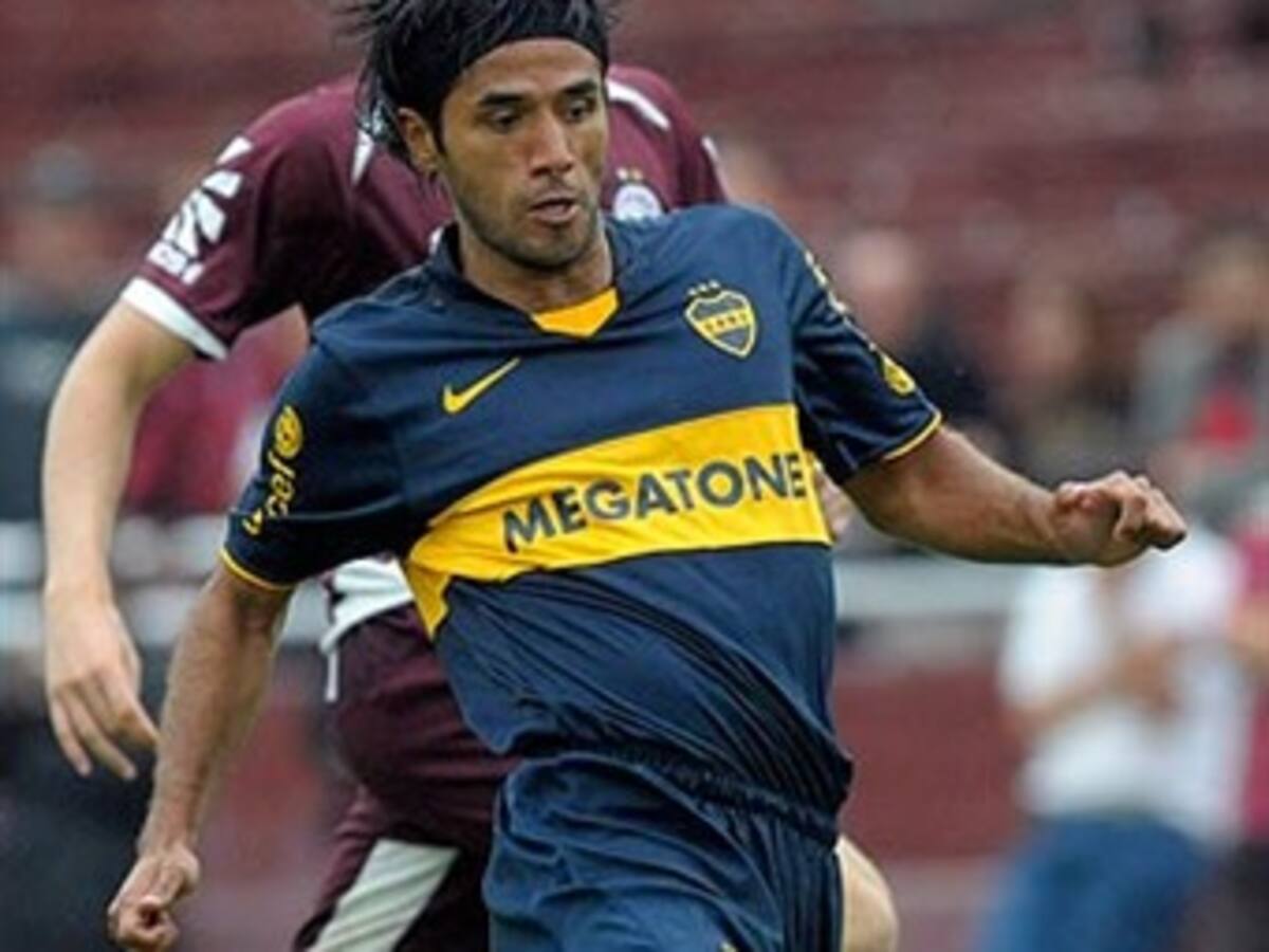 El colombiano Fabián Vargas será baja este fin de semena en Boca Juniors