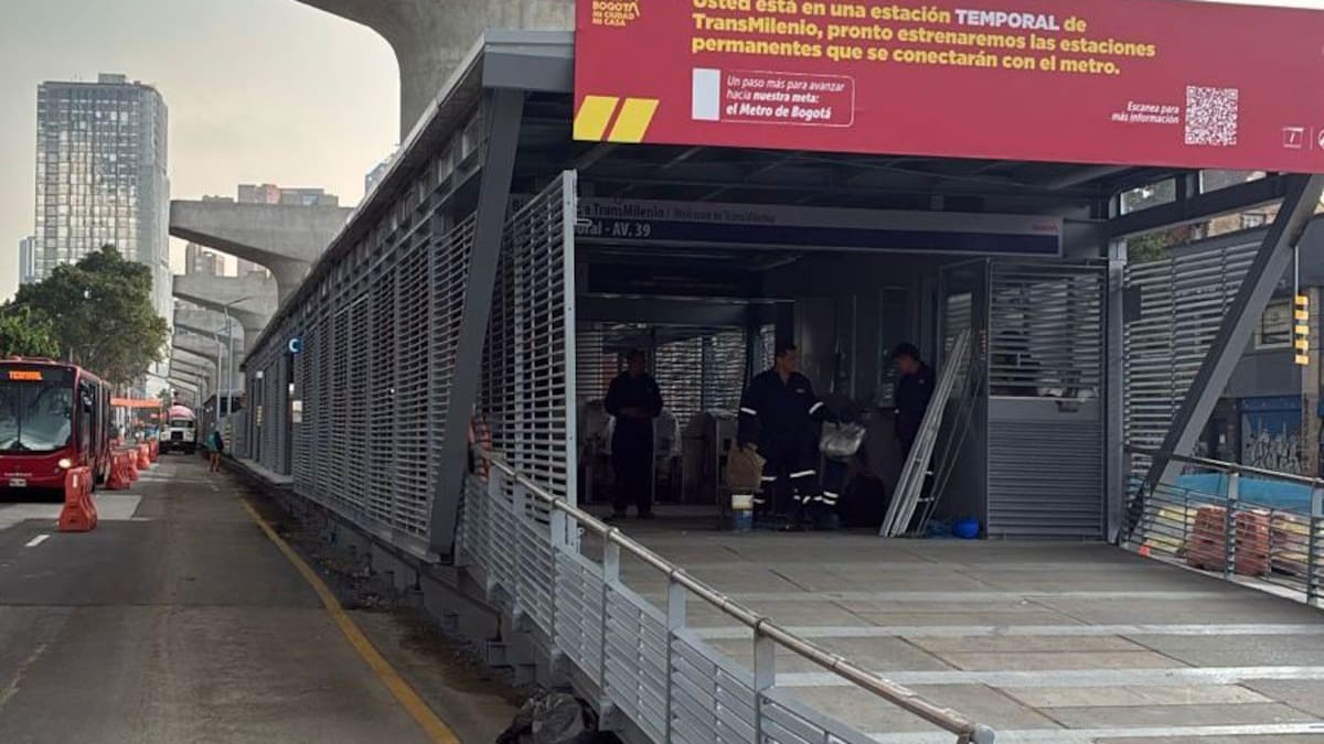 ¿Cuándo se habilitará la estación temporal de Transmilenio de la Avenida 39? Esta es la fecha
