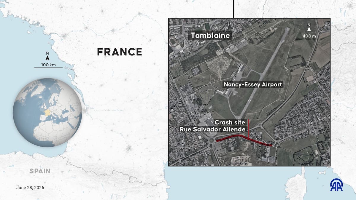 Murieron 11 personas al estrellarse una avioneta en el este de Francia