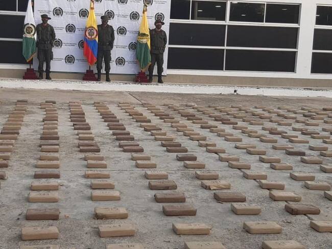 Más de 700 kilos de cocaína decomisados en Santa Marta